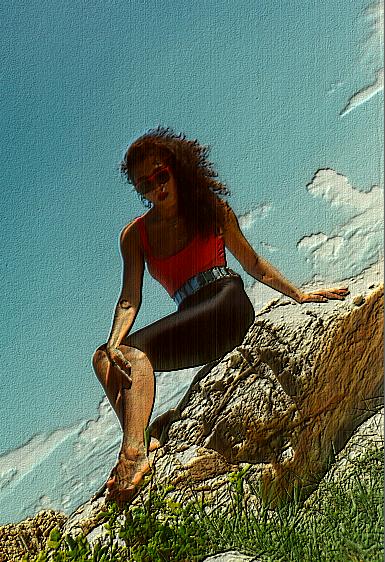 Anchalee on Ko Sameth