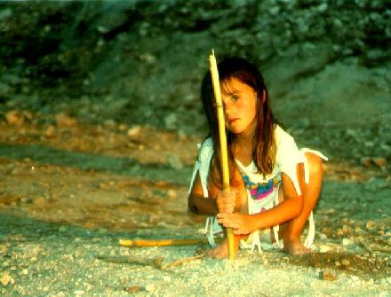 Cynthia on the beach