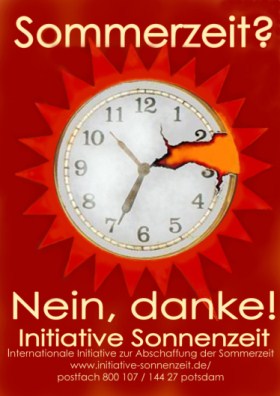 Sommerzeit-Nein
